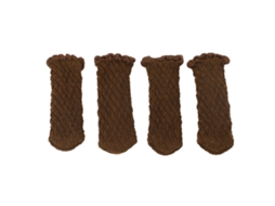 Capas Para Pernas De Mesa E Cadeira Laxiscreed Resistentes, Silenciosas E Tricotadas Para Maior Durabilidade