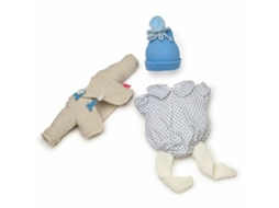 Roupa para bonecas BERJUAN Vestido Baby Susu De Luxe 6201-19 (Idade Mínima Recomendada: 3 anos)