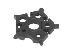 Laxiscreed Chave Snowflake Multifuncional Com Ferramenta Integrada E Abridor De Garrafas