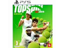 Jogo eletrónico PlayStation 5 2K GAMES Top Spin 2K25 Deluxe Edition (FR)