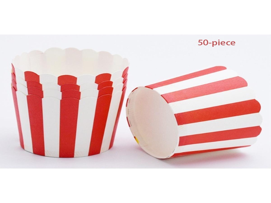 Lurelia Papel Para Forno, 50 Unidades, Descartável, Vermelho, Para Forno E Pastelaria