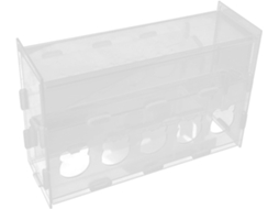 Alimentador Automático Para Galinhas Em Acrílico Transparente