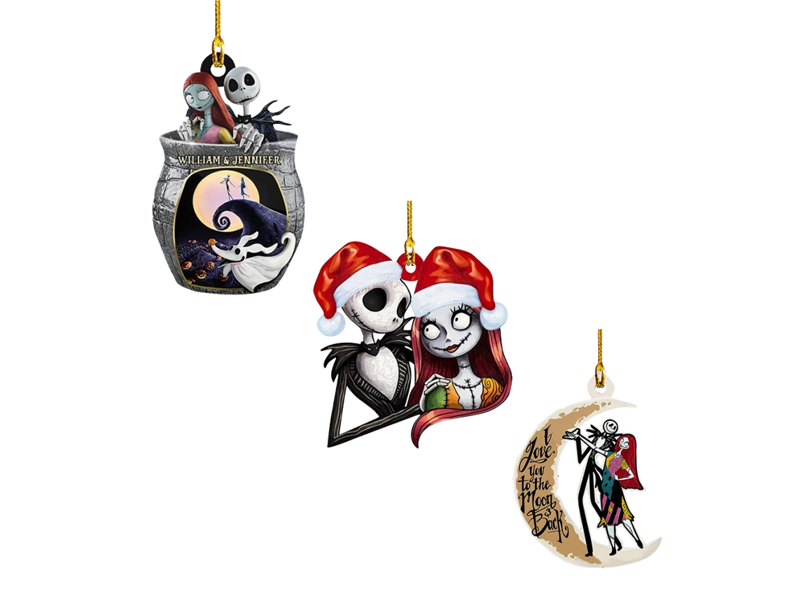 Decoração com Pingente de Natal Estilo 2 Estilo 3 Estilo 4 AURUM