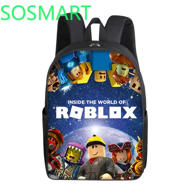 Mochila Escolar, 3 Peças, Desenho Animado, Estudantes AQUAFORGE
