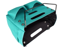 Bolsa De Ferramentas Portátil Em Nylon Com 5 Bolsos Laterais, Dobrável Para Fácil Organização E Durabilidade, Ideal Para