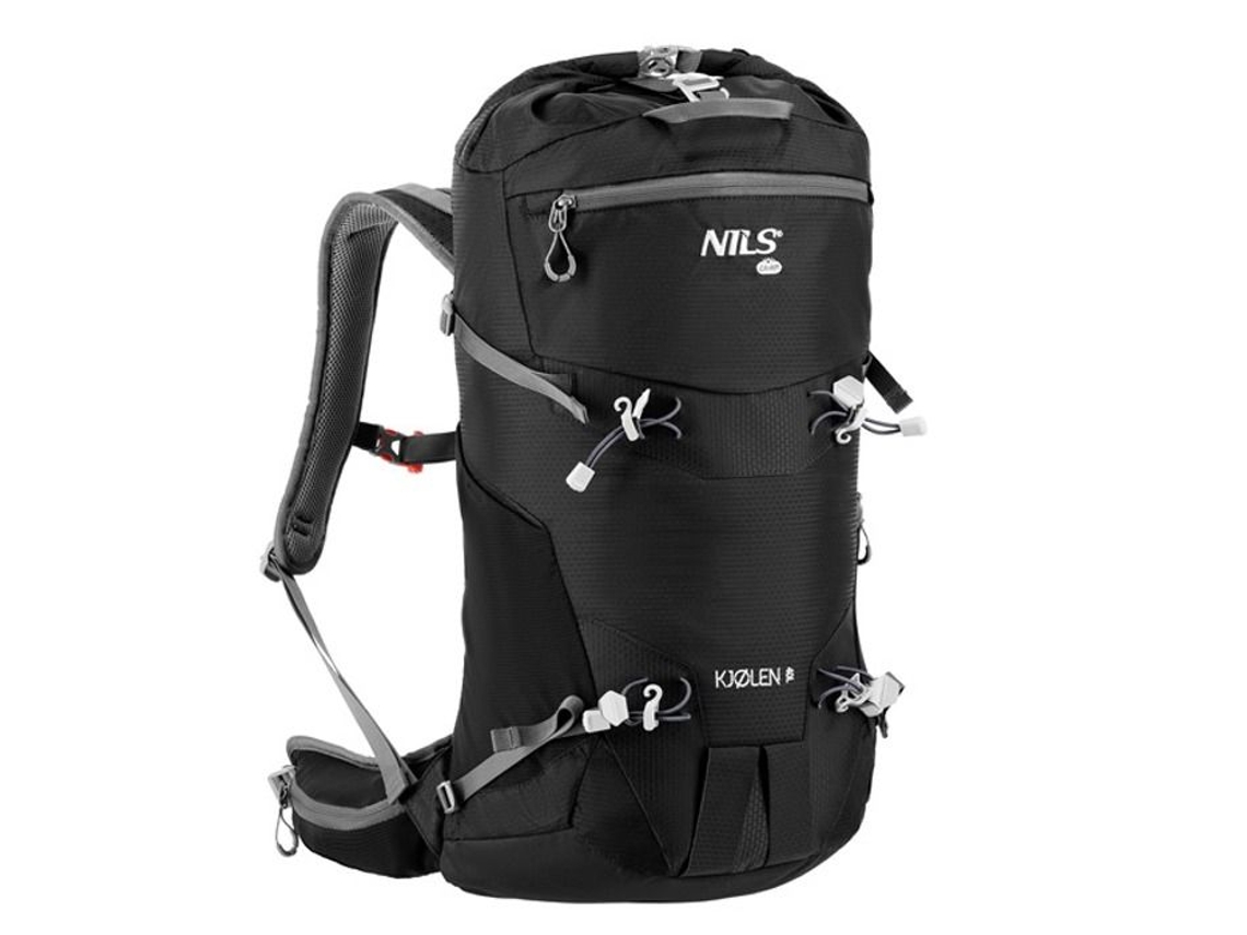Mochila De Caminhada, Nils Camp, Kjolen Nc1938, 40l, Preta, Resistente À Água, Para Transporte E Organização Prática Dos Artigos Indicados