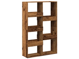Bookcase, Bookcases Vidaxl Marrom Madeira Processada (n/a)