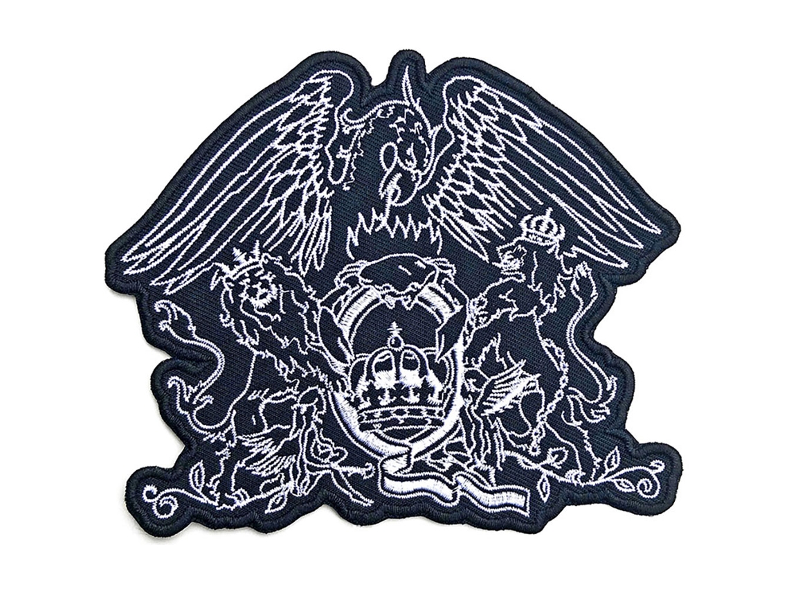 Emblema de Coser ROCK OFF Queen Cut-Out Crest
