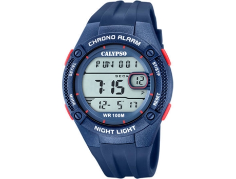 Relógio Digital CALYPSO Homem (Silicone - Azul)