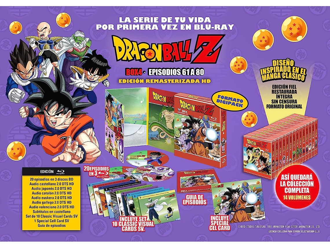 Comprar Coletânea Completa Dragon Ball Blu-ray