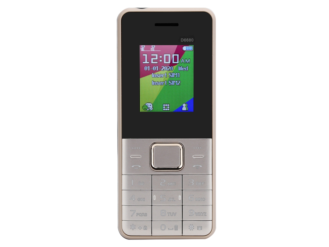 Telefone Móvel LAXISCREED Ecrã 1.8 Polegadas Duplo Sim
