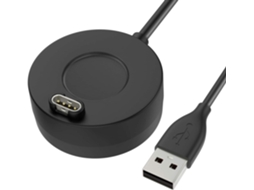 Carregador para Garmin Instinct 2 (USB - Preto)