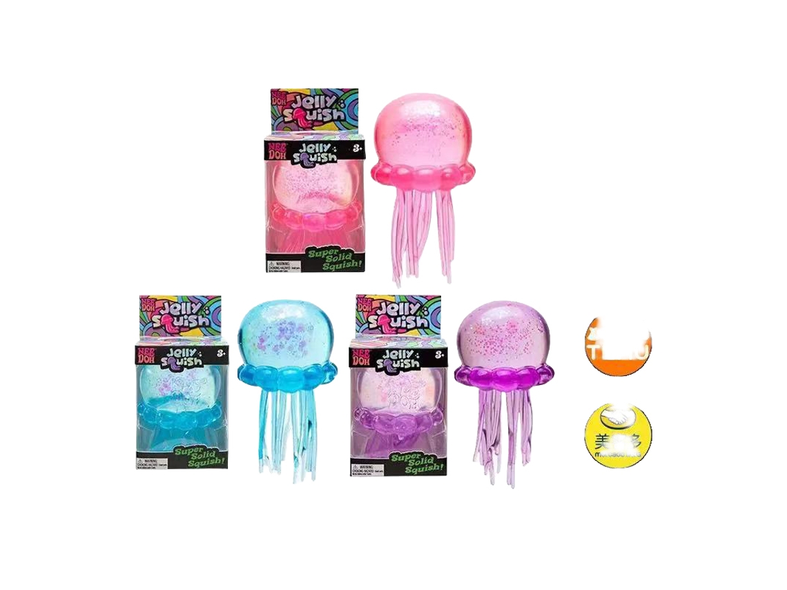 Laxiscreed Caixa De Brinquedos Fidget Com Água-marinha E Doce De Malte