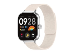 Bracelete Para Redmi Watch 6 / 5 / 4 - Silicone Macio Magnético - Textura De Lichia Starlight