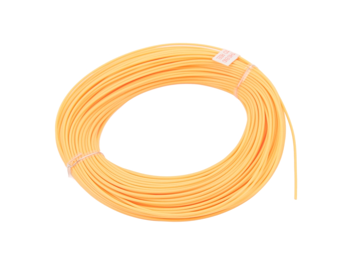 Linha de Pesca com Mosca Flutuante Laranja 30,5m