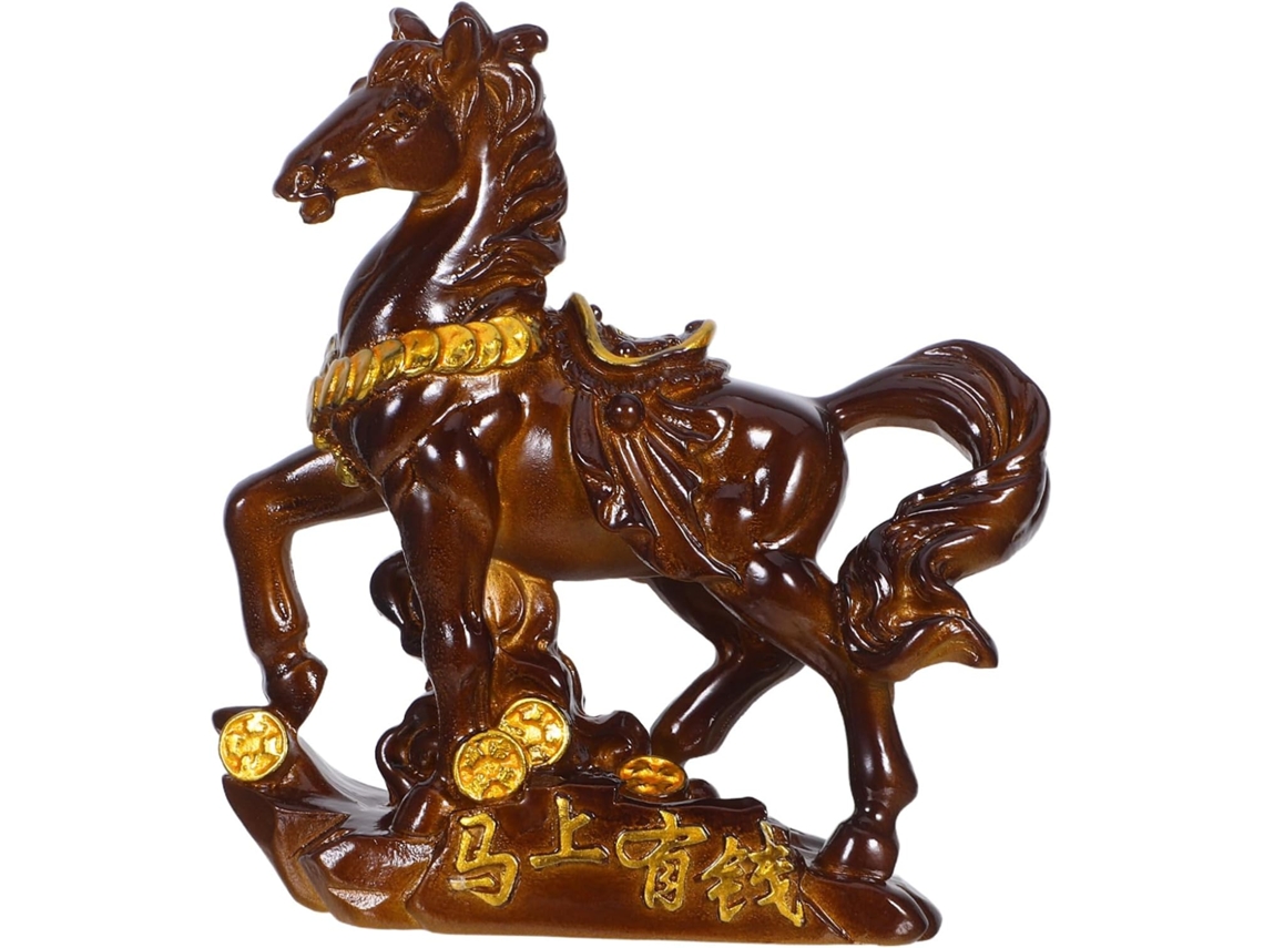 Estatueta De Cavalo Que Muda De Cor, Mascote Para Festa Do Chá, Decoração Do Ano Do Cavalo Para Escritório E Sala De Gokoco