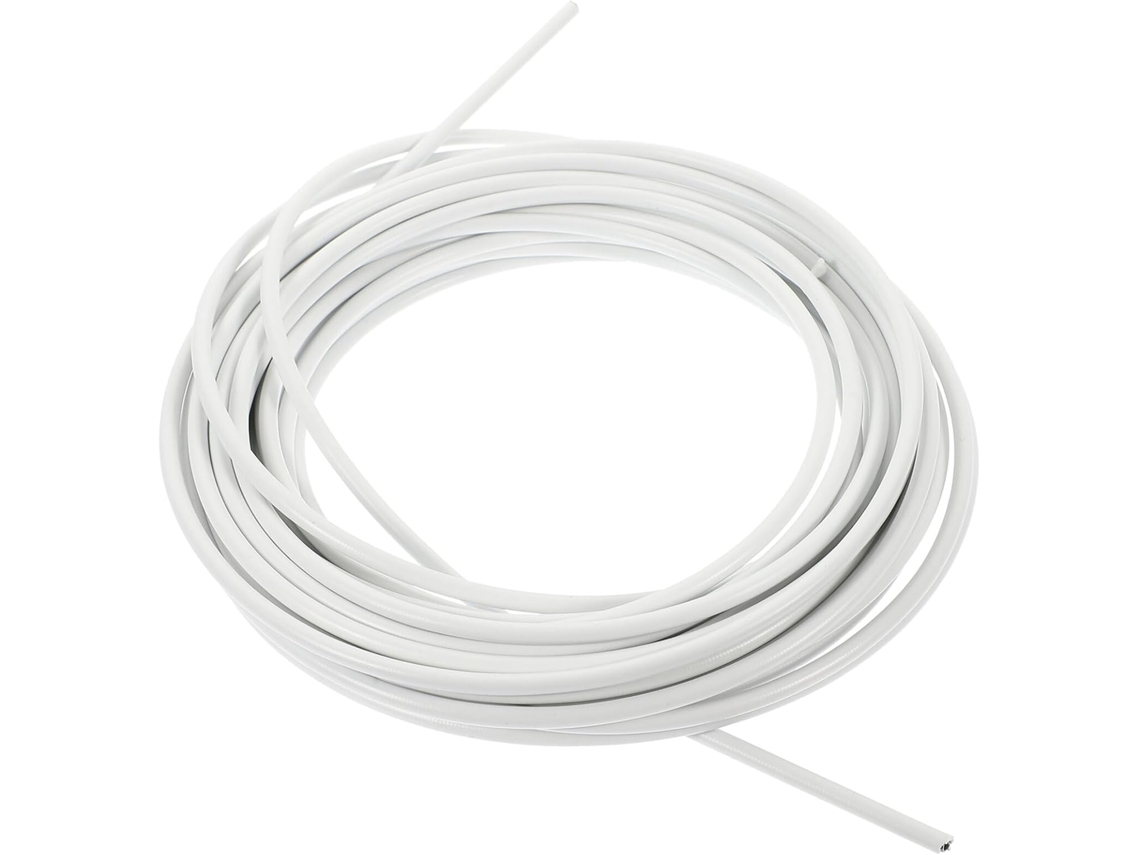 Conjunto De Corda Branca Para Cortina Com Revestimento Plástico, Ganchos Para Corda, Kit Para Pendur Gokoco