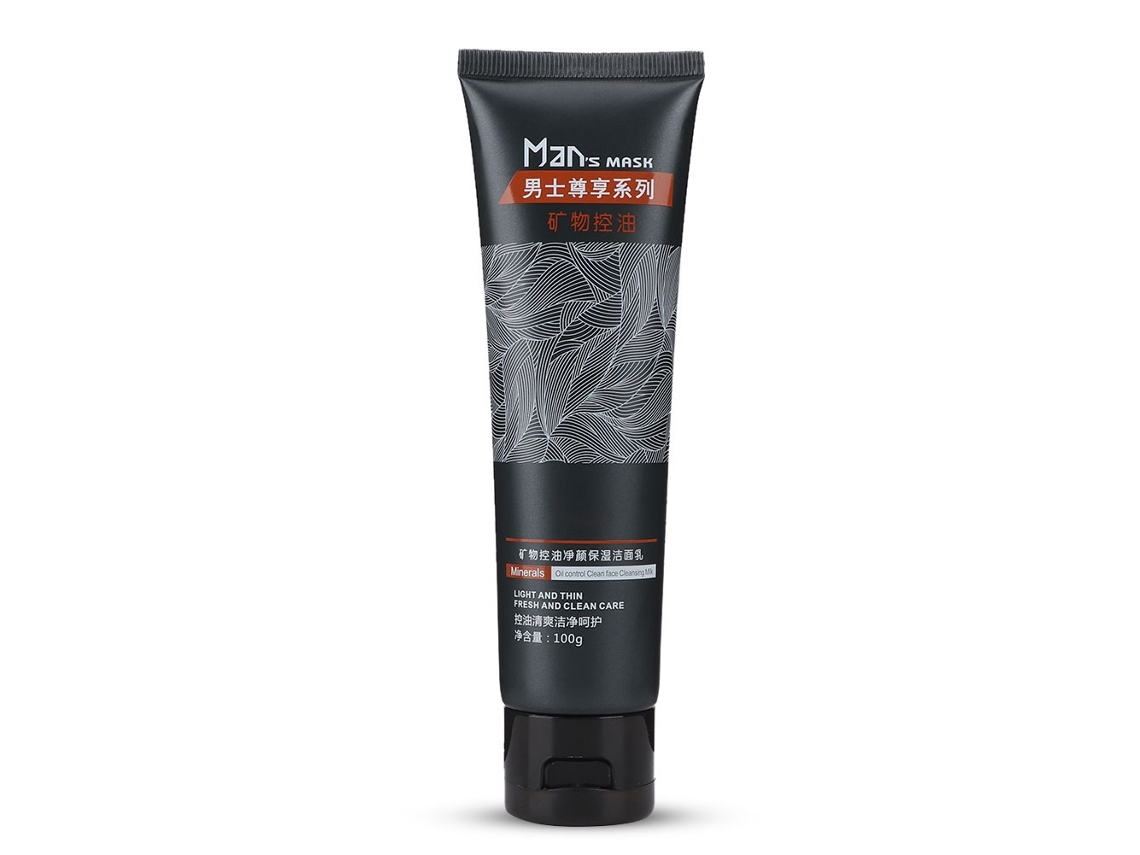 Limpador Facial Masculino Com Hidratação Suave E Controle De Oleosidade