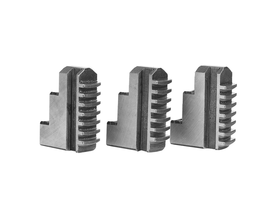 3 Peças De Mandíbula Externa K11-125 Chuck 5 Polegadas 20crmnti Resistente E De Longa Vida Para Torneiras