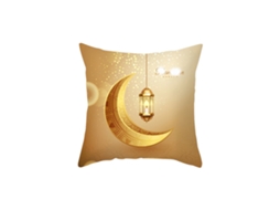Laxiscreed Almofada Decorativa Golden Moon Para Sofá E Cama, Decoração De Sala E Quarto