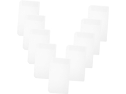 Conjunto De 10 Envelopes Transparentes Impermeáveis Para Pastas A5, Organizador De Contas E Recibos, Com Dois Furos Para