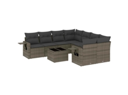 Garden Sofa Set, Garden Sofa Sets Vidaxl Cinzeto Rattan / Vime (n/a)