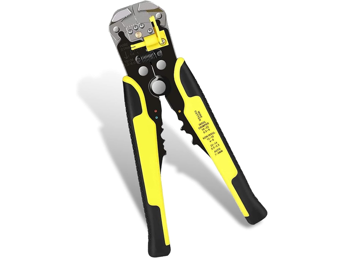 Decapador de fios automático 24-10 AWG com mandíbulas autoajustáveis AQUAFORGE