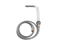 Torneira de Cozinha Fria Simples com Sprayer Extraível G1/2 S/MARCA