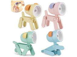 4 Unidades Mini Luz Noturna Led Suporte Para Telefone 2 Em 1 Luz Noturna Para Cães Adequada Para Escritório Estudo Dormitório Estudantil Azul Yizhood