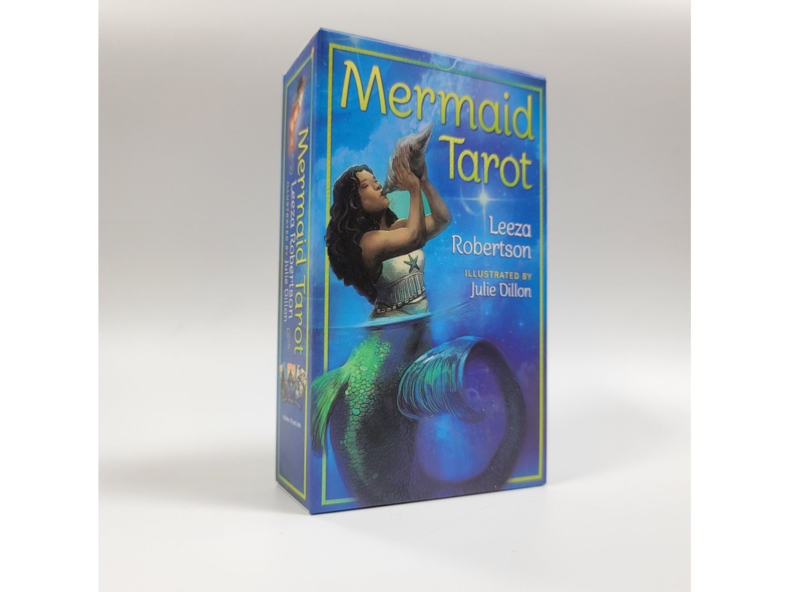 Baralho De Tarô Sereia Novinho Em Folha, 12x7, Inclui 78 Cartas E Instruções.