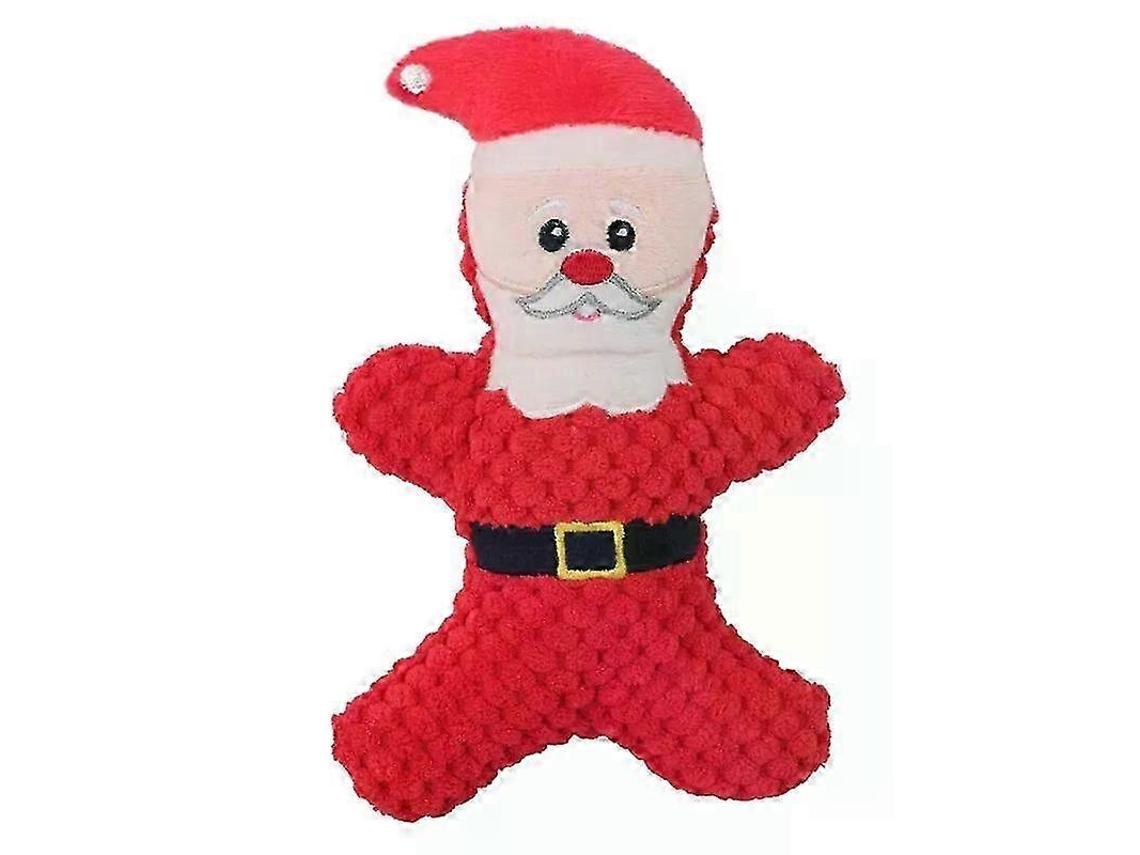 Brinquedo Peluche Natalício Com Apito Para Animais