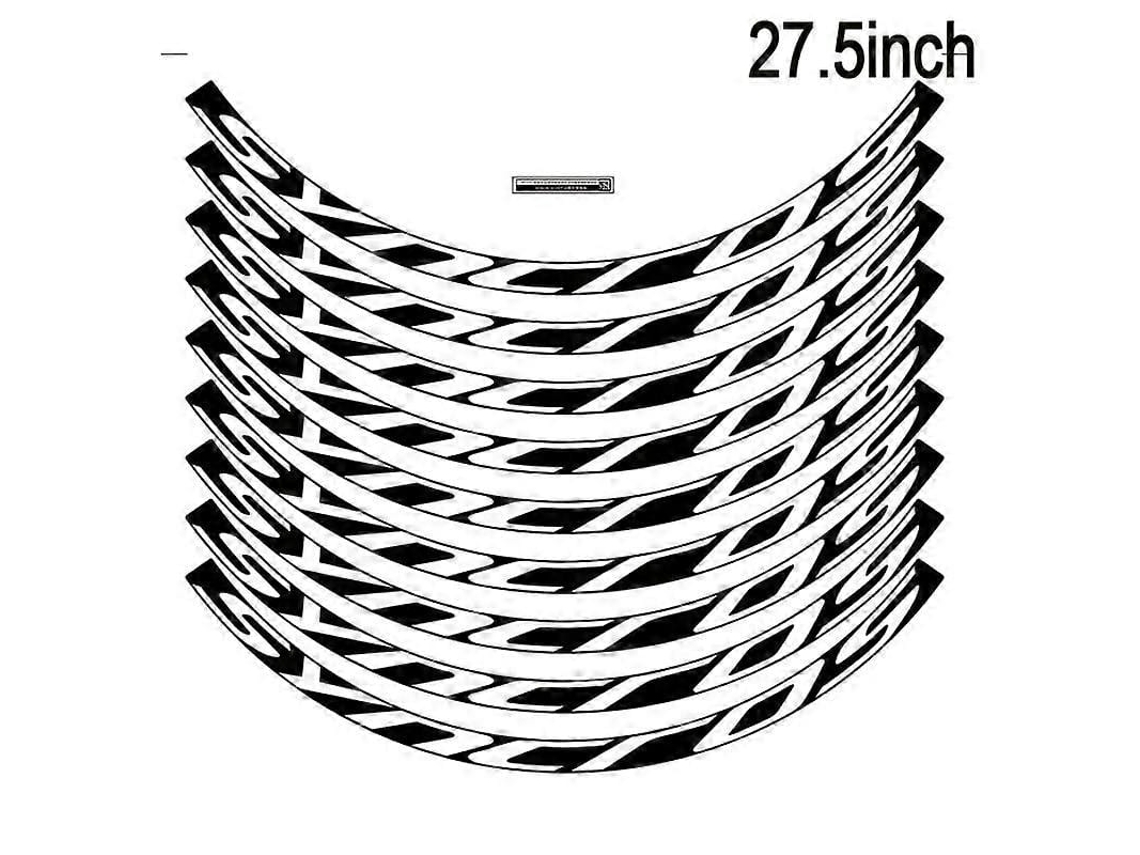 Stickers Para Rodas De Bicicleta Mtb Syncros Tamanhos 27.5 E 29 Polegadas Acessórios Bicicleta 27.5er White