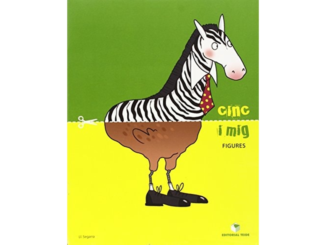 Livro Cinc I Mig - Quadern De Figures de Josep Lluís Segarra Neira (Catalão)
