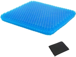 Almofada De Assento Em Gel Respirável, Almofada De Suporte Macia Com Capa Antiderrapante, Design Confortável, Ideal Para