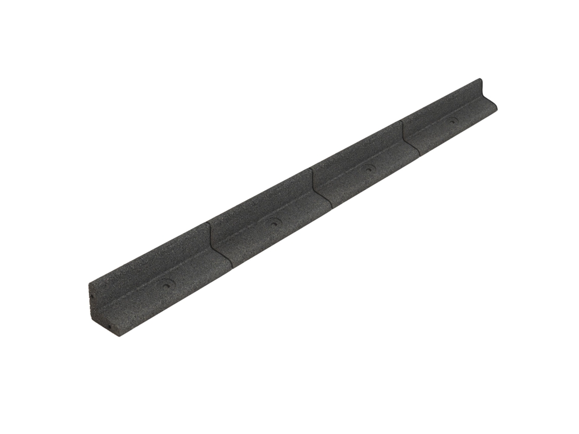 Jardim Borda Flexível Cinzenta com Martelo de Borracha Estacas e Conectores MONSTERSHOP (36 X 1,2 M)