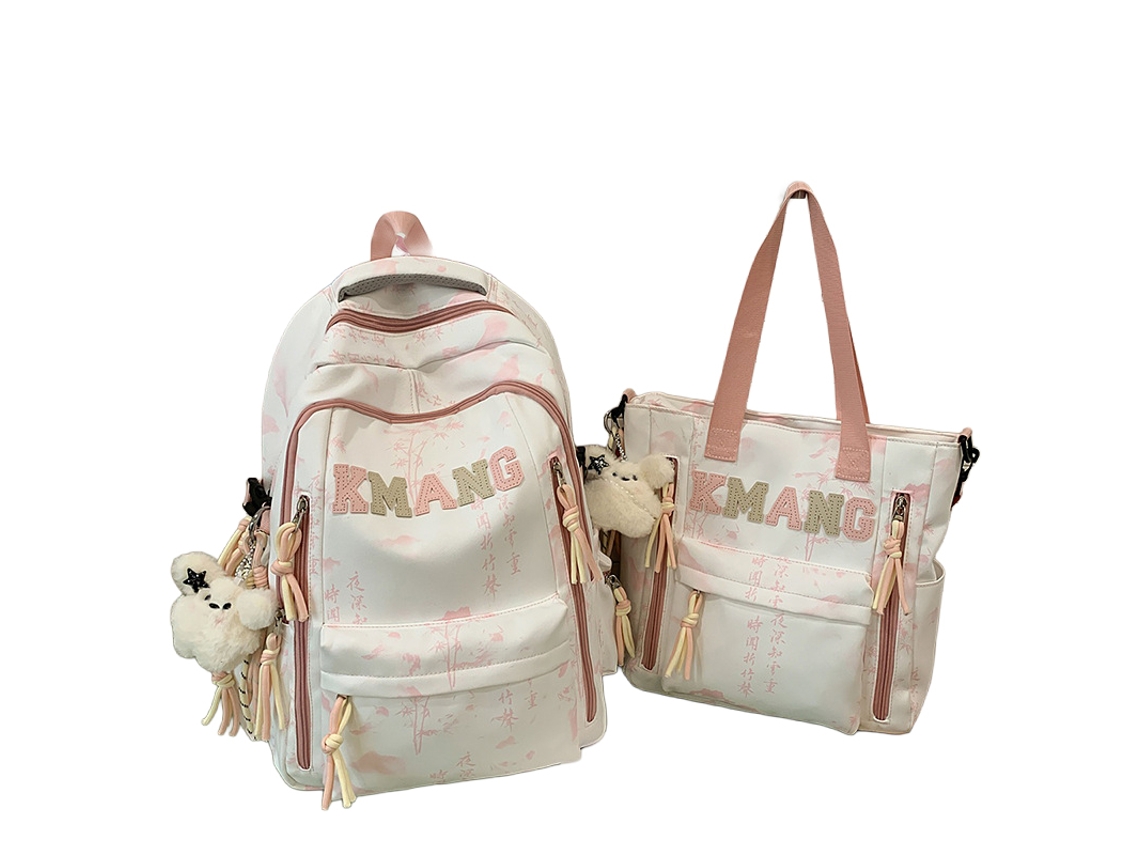 Laxiscreed Mochila De Estilo Chinês Para Jovens Com Grande Capacidade E Design Elegante