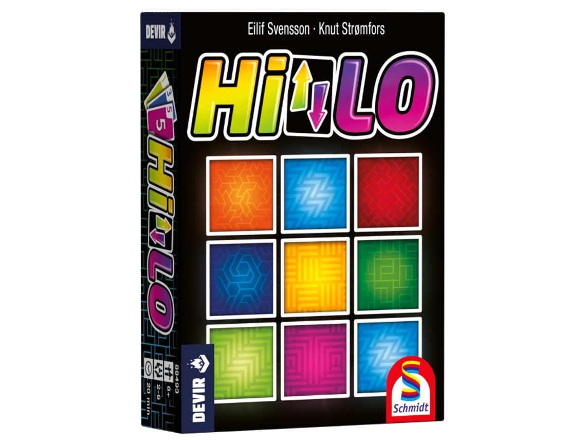 Jogo de Cartas  Hi-Lo  - Formato Viagem