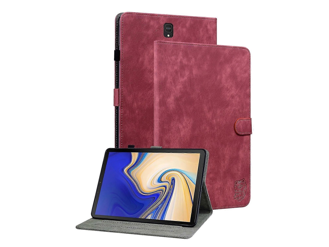 Capa De Couro Genuíno Com Proteção Para Galaxy Tab S4 10.5 Sm T830 Tuotuo