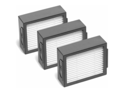 Embalagem De 3 Cartuchos De Filtro Compatíveis Com Os Aspiradores Robotizados Irobot Das Séries I7, J7, E5, E6 E I3.
