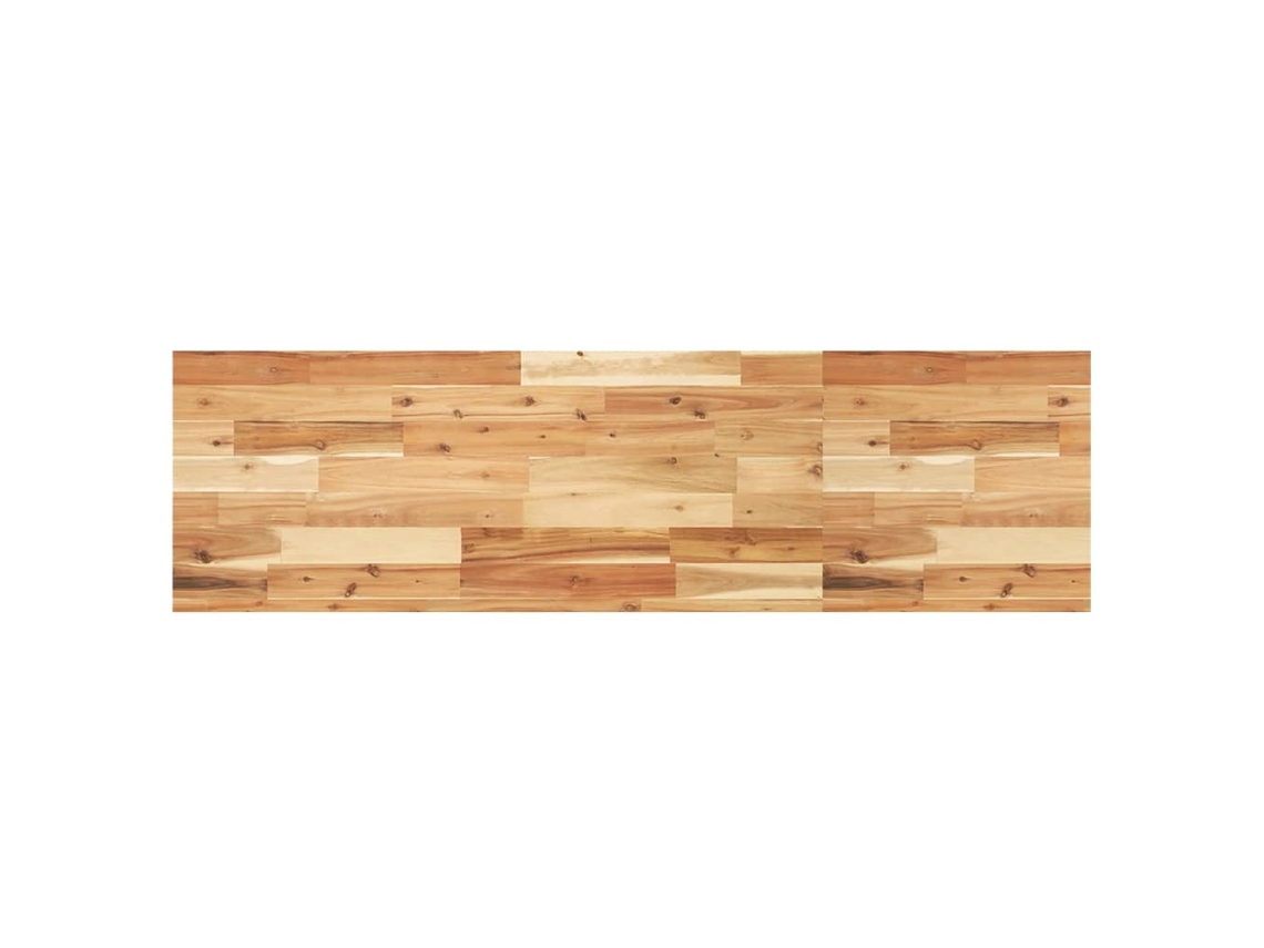 Vidaxl Tampo P/ Móvel De Wc 160x40x4cm Acácia Maciça Acabamento A Óleo
