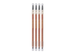 4pcs Lápiz De Cejas De Doble Cabeza Impermeable Para Uso Diario