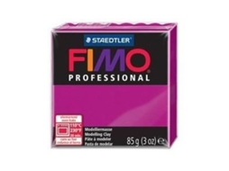 Massinha De Modelar Fimo Professional Violeta 85 G Endurece No Forno Modelos Finos E Precisos