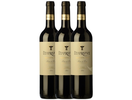 Vinho FRUTOS VILLAR Frutos Villar Muruve Tinta De Toro Toro Reserva (0.75 L - 3 unidades)