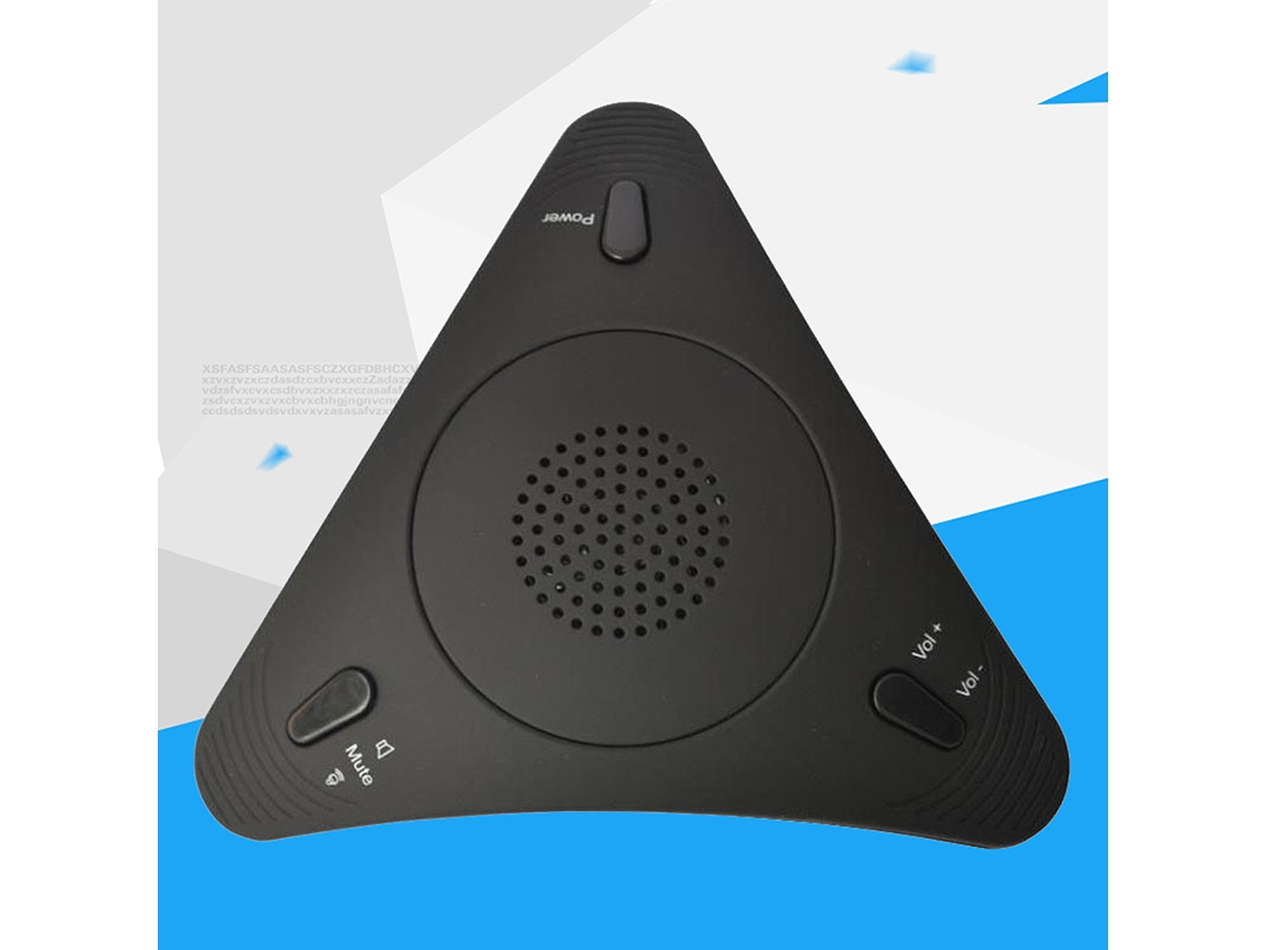 Microfone Usb Omnidirecional 360° com Cancelamento de Ruído | S/MARCA