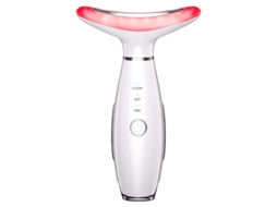 Massajador Facial E Pescoço Equipamento Com Led De 7 Cores E Tecnologias Térmicas E Vibratórias Para Cuidados Faciais. Yizhood