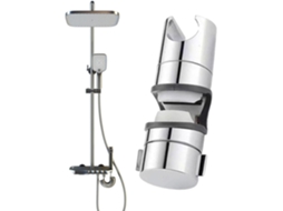 Suporte Ajustável Para Chuveiro De 22-25mm Com Barra Elevação
