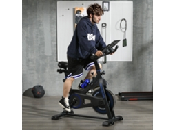 Bicicleta Ergométrica Azul Volante 8 Kg LCD 103x53x110-114 Cm | S/MARCA