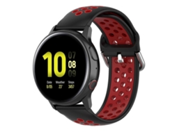 Pulseira Esportiva Bicolor Com Fecho De 20 Mm Para Galaxy Watch Active2 / Active.