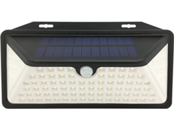 Candeeiro Luz Solar HANYING Jadim e Pátio Luz LED (Preto)