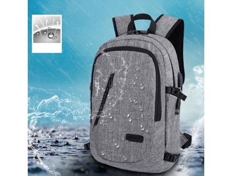 Mochila para computador à prova dágua antifurto com cadeado ONEVER
